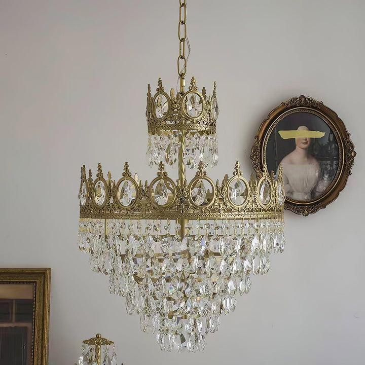 Marilyn Vintage Crystal Luxurious Elegant Chandelier Living Room