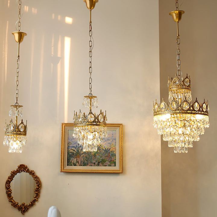 Marilyn Vintage Crystal Luxurious Elegant Chandelier Living Room