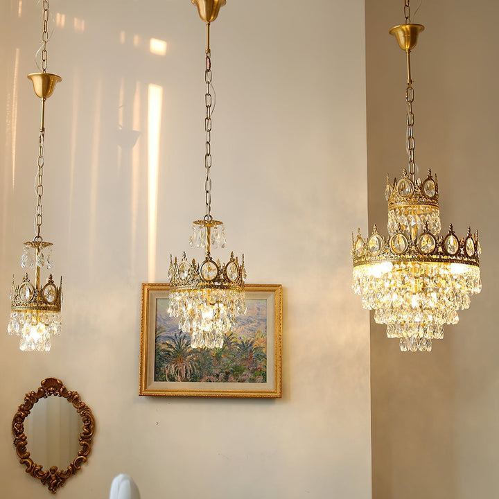 Marilyn Vintage Crystal Luxurious Elegant Chandelier Living Room