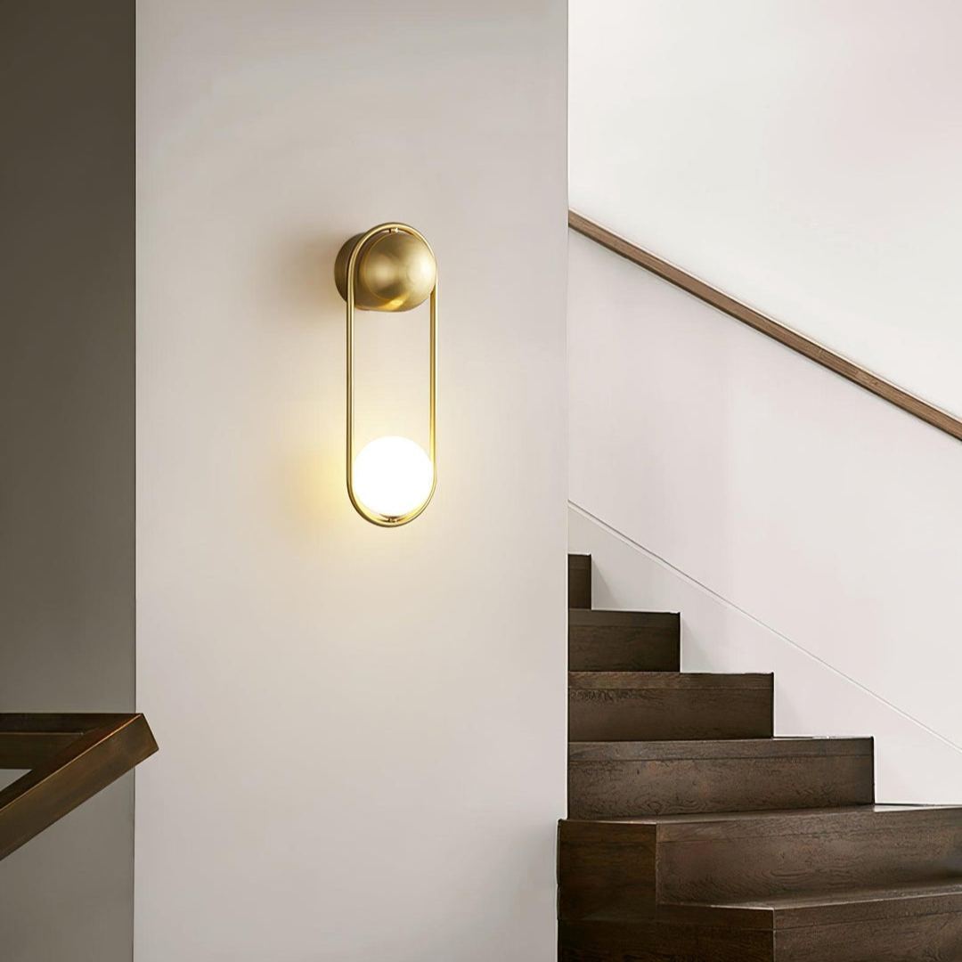 Edge Elegant Fashionable Mental Wall Light Bedroom