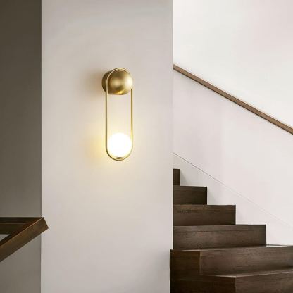 Edge Elegant Fashionable Mental Wall Light Bedroom