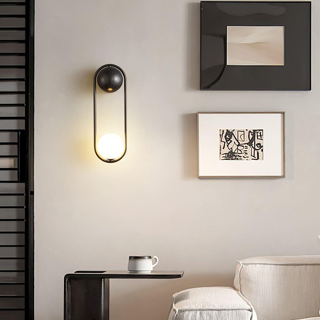 Edge Elegant Fashionable Mental Wall Light Bedroom