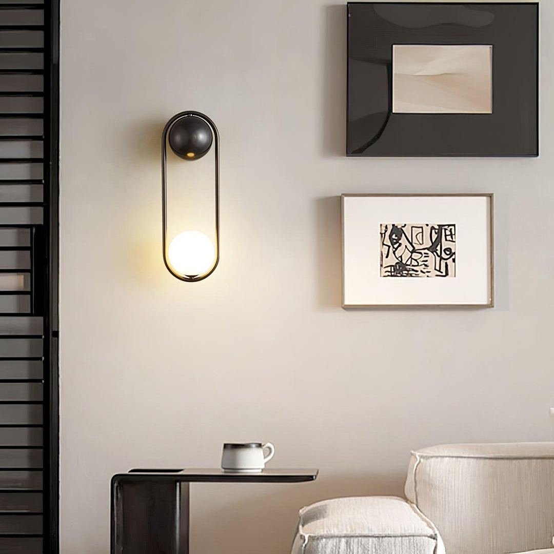 Edge Elegant Fashionable Mental Wall Light Bedroom