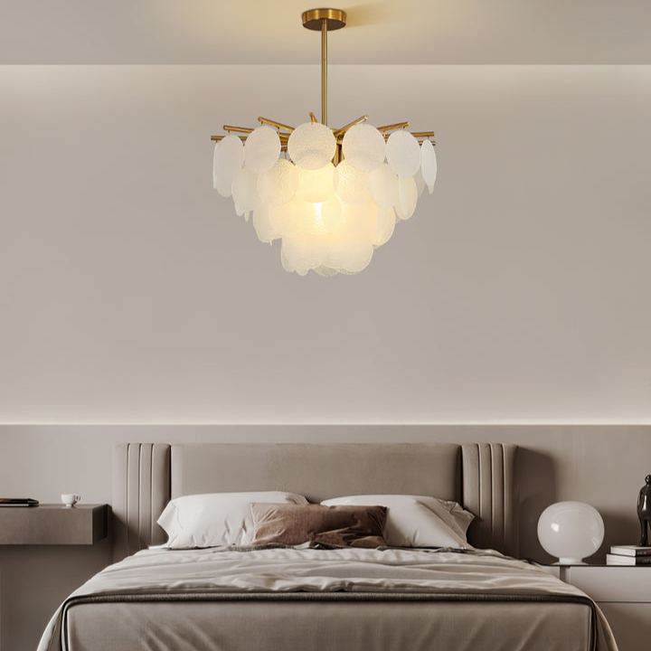 Marilyn Gorgeous Nordic Metal Glass Chandelier Bathroom Living Room