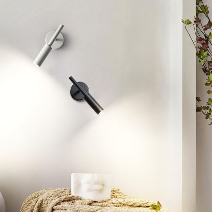 Edge Minimalism Urban Metal Wall Lamp Bedroom Kitchen