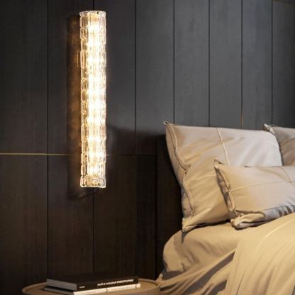 Byers Art Special Brass Glass Wall Lamp Bathroom Bedroom