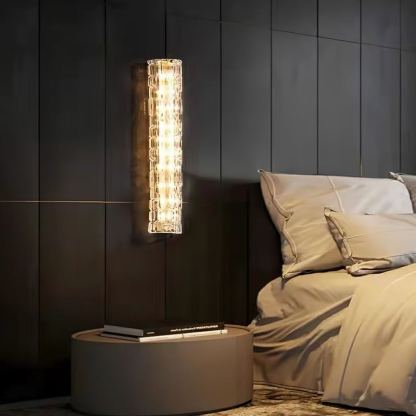 Byers Art Special Brass Glass Wall Lamp Bathroom Bedroom