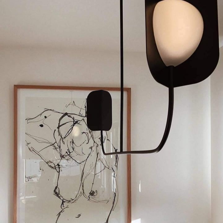 Valentina Gorgeous Metal Acrylic Chandelier Living Room Dining Room