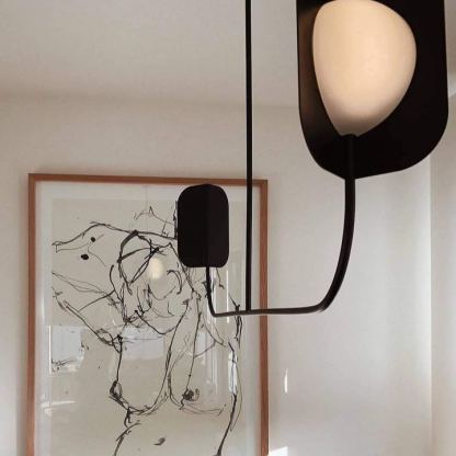 Valentina Gorgeous Metal Acrylic Chandelier Living Room Dining Room