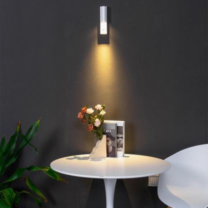 Edge Minimalism Modern Metal Wall Lamp Living Room Bedroom