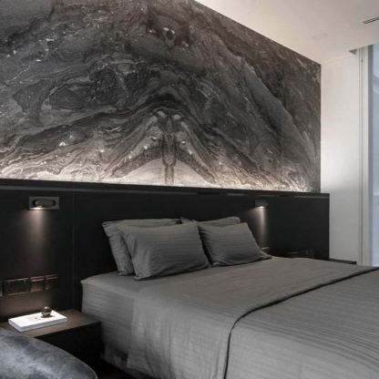 Edge Modern Minimalism Square Metal Wall Light Bedroom Hallway