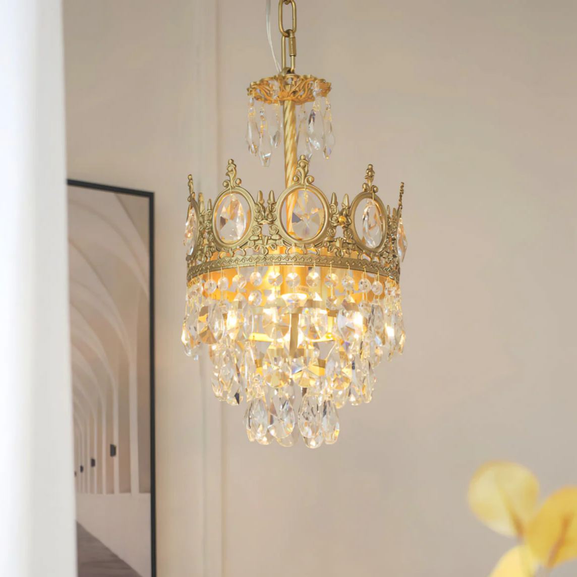 Marilyn Vintage Crystal Luxurious Elegant Chandelier Living Room