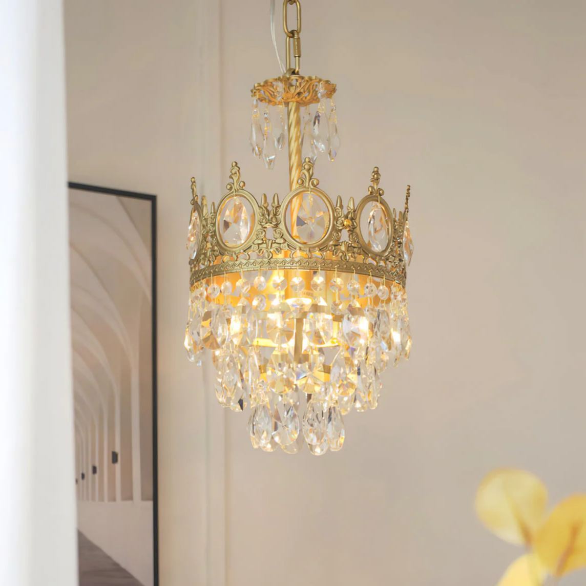 Marilyn Vintage Crystal Luxurious Elegant Chandelier Living Room