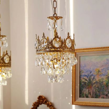 Marilyn Vintage Crystal Luxurious Elegant Chandelier Living Room