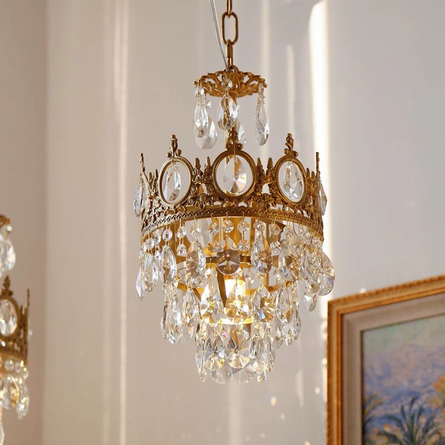 Marilyn Vintage Crystal Luxurious Elegant Chandelier Living Room