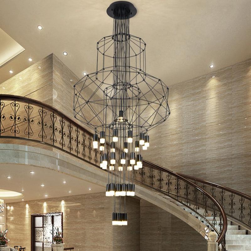 Marilyn Artistic Luxury Lines Chandelier Living Room