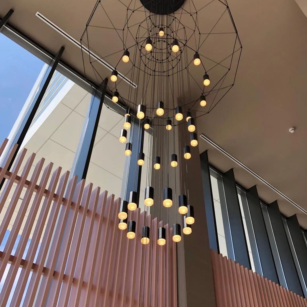 Marilyn Artistic Luxury Lines Chandelier Living Room