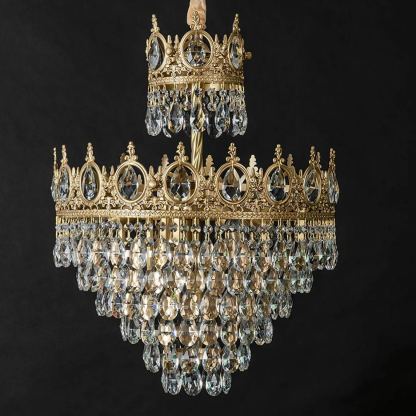 Marilyn Vintage Crystal Luxurious Elegant Chandelier Living Room