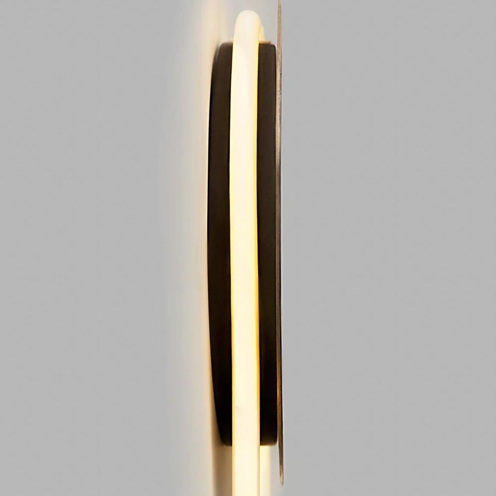 Edge Contemporary Metal Acrylic Wall Lamp Bathroom Bedroom