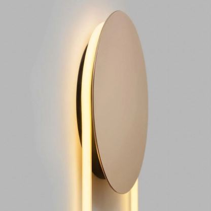 Edge Contemporary Metal Acrylic Wall Lamp Bathroom Bedroom
