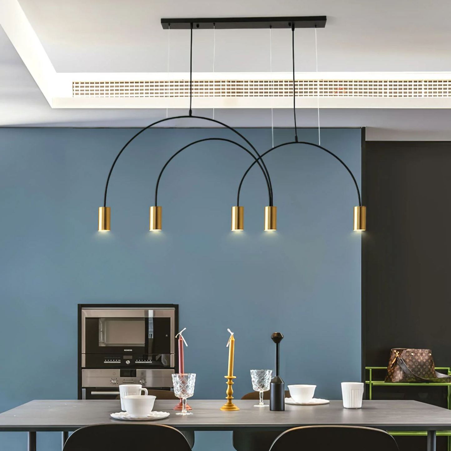 Valentina Modern Minimalism Metal Pendant Light Living Room Dining Room