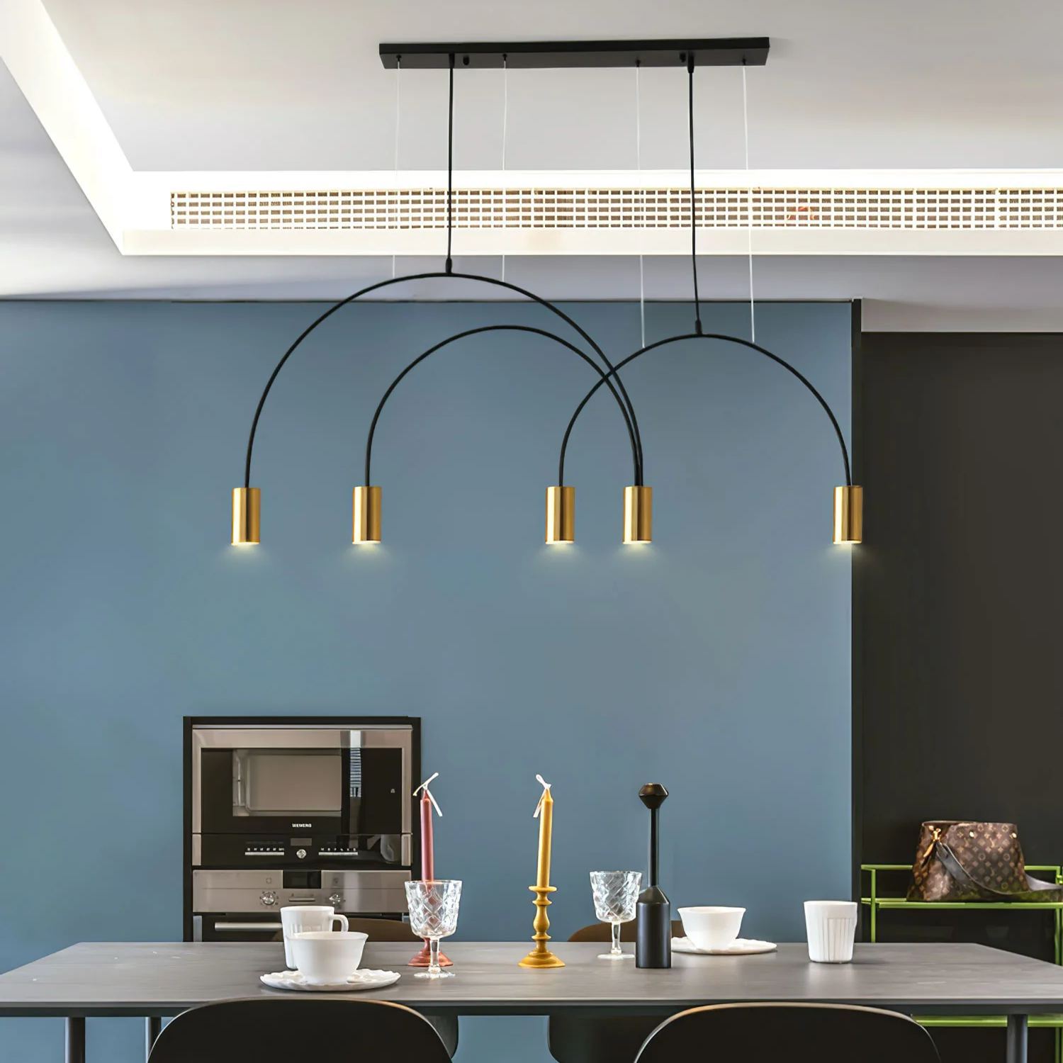 Valentina Modern Minimalism Metal Pendant Light Living Room Dining Room