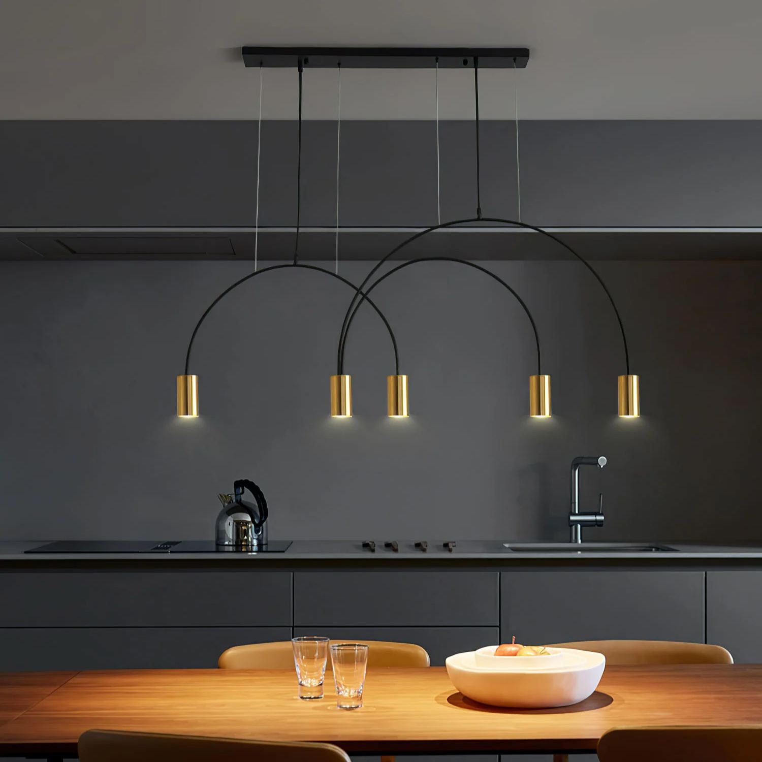 Valentina Modern Minimalism Metal Pendant Light Living Room Dining Room