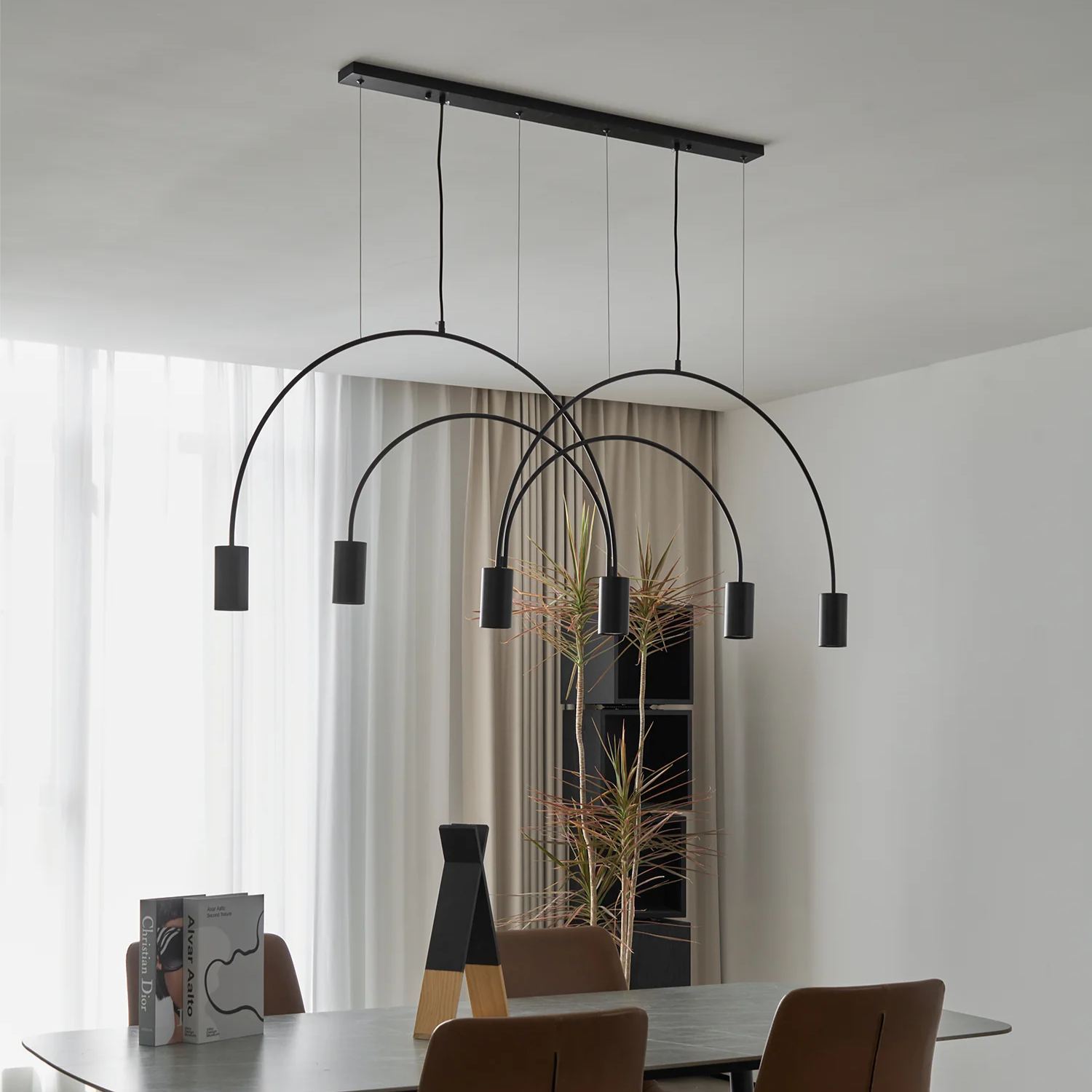 Valentina Modern Minimalism Metal Pendant Light Living Room Dining Room