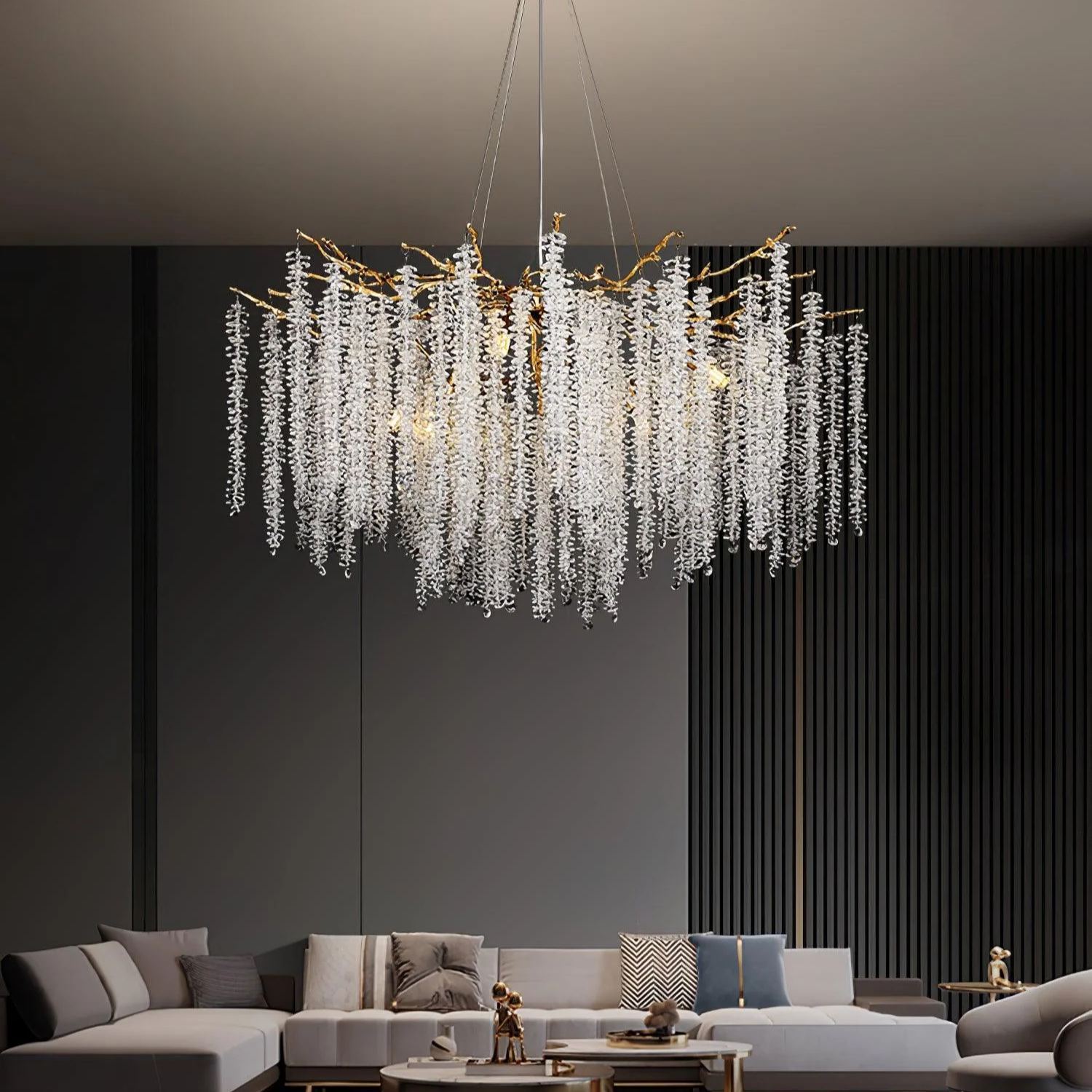 Marilyn Gorgeous Nordic Glass Chandelier Living Room Dining Room