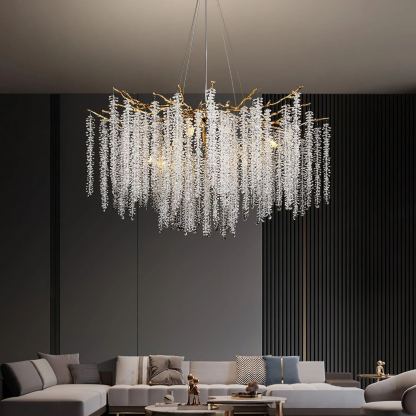 Marilyn Gorgeous Nordic Glass Chandelier Living Room Dining Room