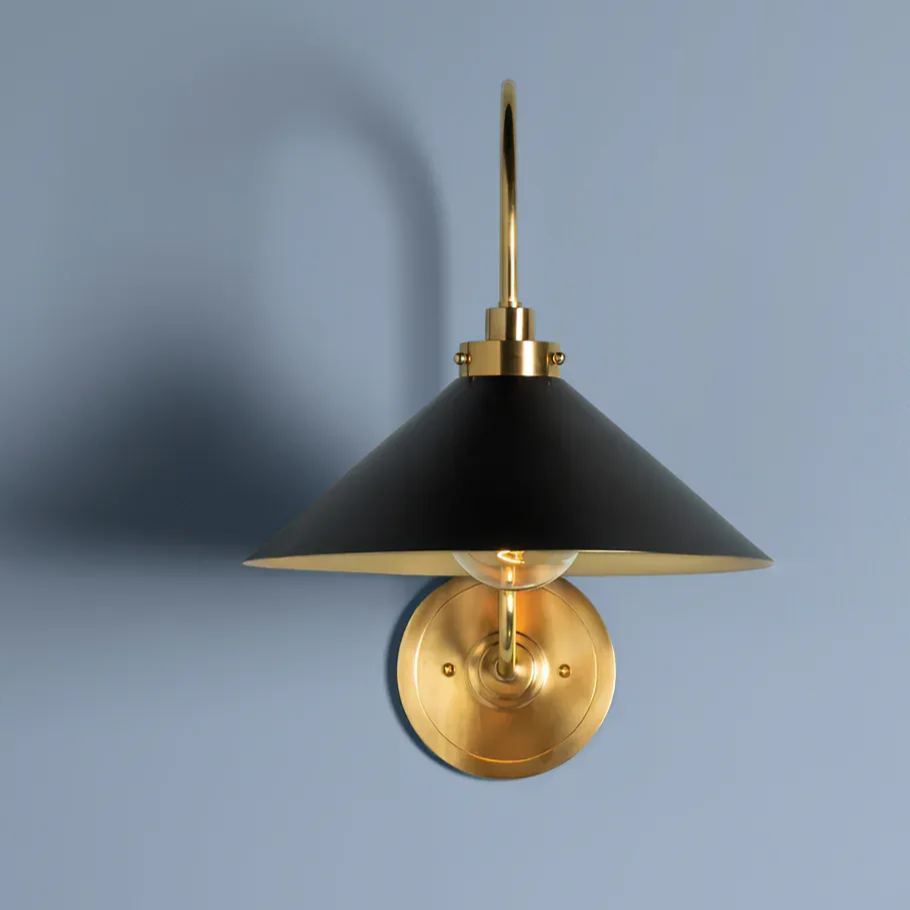 Alessio Vintage Cottage Metal Wall Light Bedroom Study Living Room