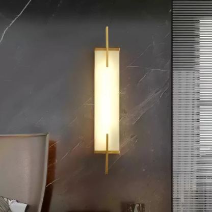 Jade Modern Minimalism Alabaster Wall Light Hallway Bedroom