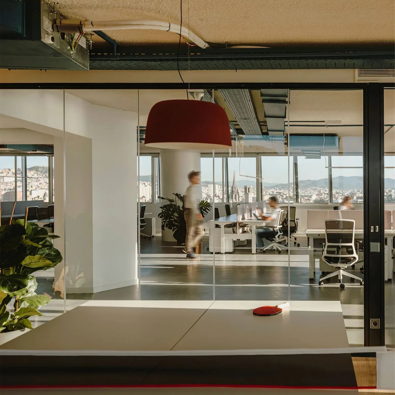 Carins Modern Round Metal Pendant Light Shades Living Study Room