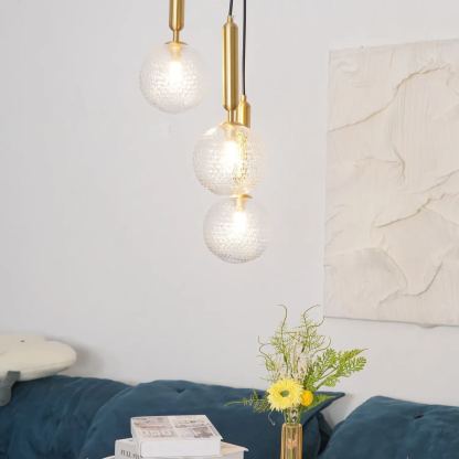 Hailie Minimalism Oval Nordic Modern Pendant Light Bedroom Living Room