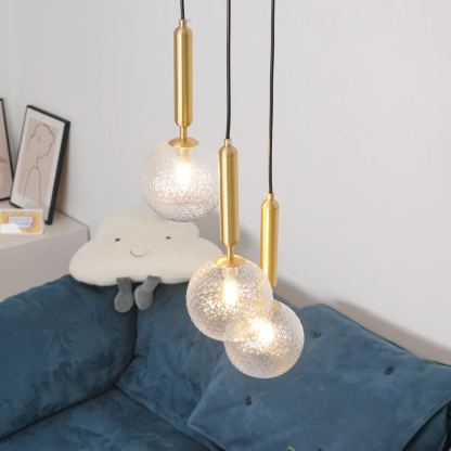 Hailie Minimalism Oval Nordic Modern Pendant Light Bedroom Living Room