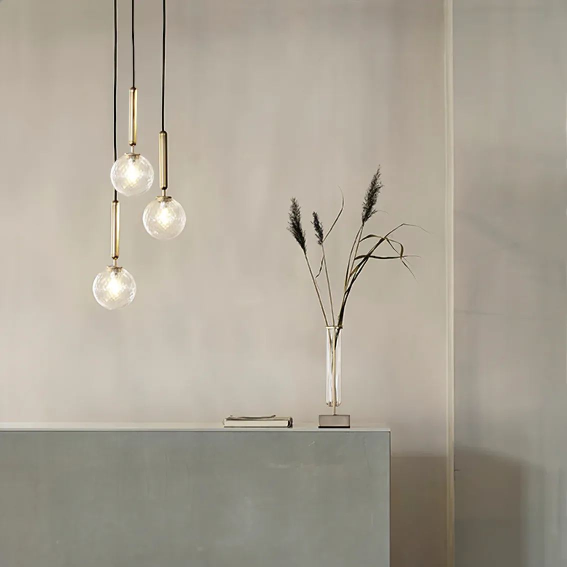 Hailie Minimalism Oval Nordic Modern Pendant Light Bedroom Living Room