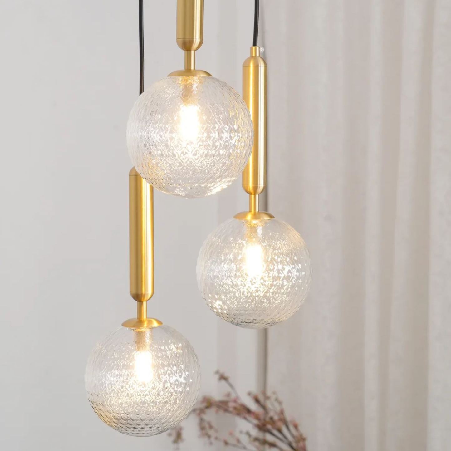 Hailie Minimalism Oval Nordic Modern Pendant Light Bedroom Living Room