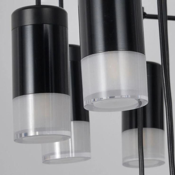 Orr Geometric Style Metal Acrylic Pendant Light Living Room Dining Room