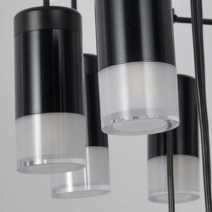Orr Geometric Style Metal Acrylic Pendant Light Living Room Dining Room