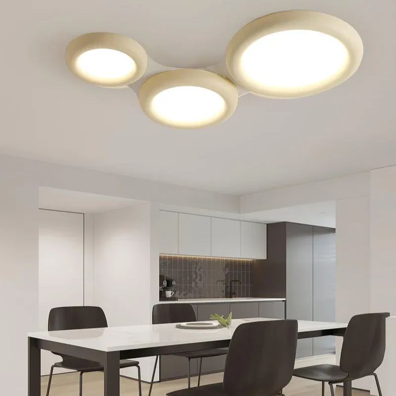 Quinn Modern Round LED Acrylic Ceiling Light Bedroom Living Room