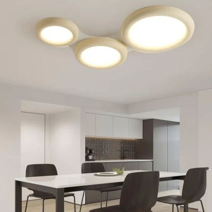 Quinn Modern Round LED Acrylic Ceiling Light Bedroom Living Room