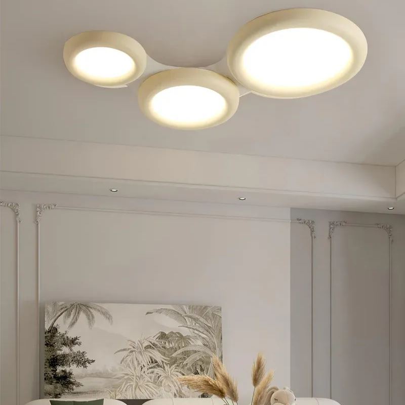 Quinn Modern Round LED Acrylic Ceiling Light Bedroom Living Room