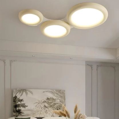 Quinn Modern Round LED Acrylic Ceiling Light Bedroom Living Room
