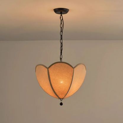 Renée Modern Flower Fabric Pendant Light Shades Bedroom Dining Room