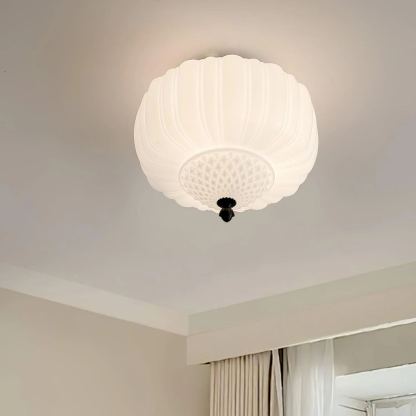 Quinn Vintage Metal Glass Ceiling Light Living Room Bedroom