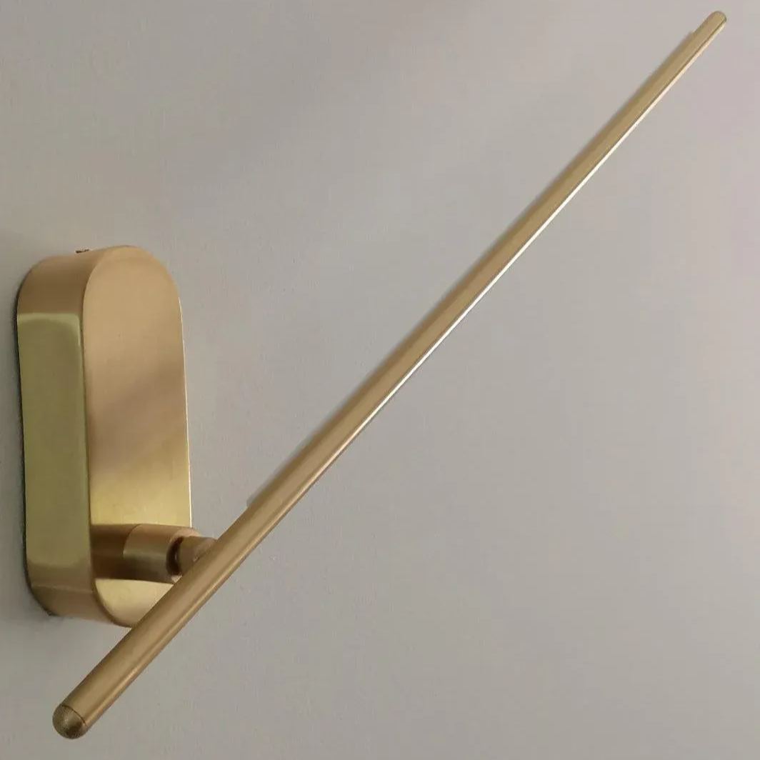 Edge Metal Acrylic Slim Design Modern Wall Lamp Bedroom Living Room