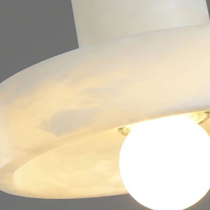 Ozawa Modern Round Rasin Pendant Light Bedroom Dining Room