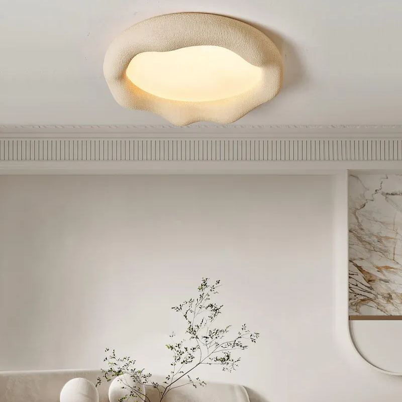 Quinn Modern Round Resin Acrylic Ceiling Light Bedroom Living Room