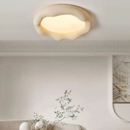 Quinn Modern Round Resin Acrylic Ceiling Light Bedroom Living Room