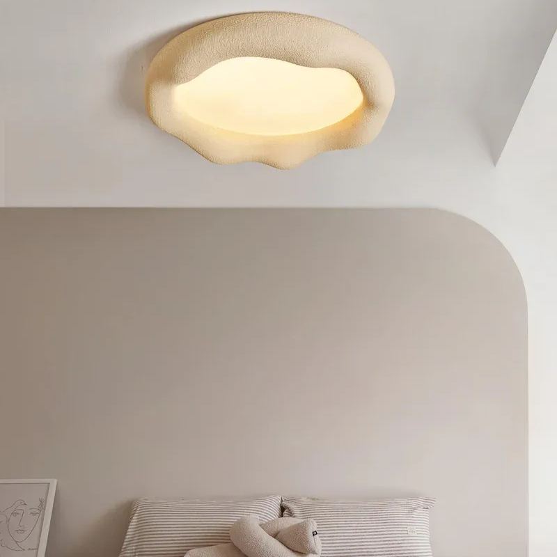 Quinn Modern Round Resin Acrylic Ceiling Light Bedroom Living Room